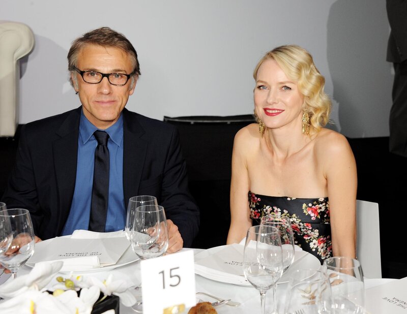 Man and Woman at Dinner — Black, Formal