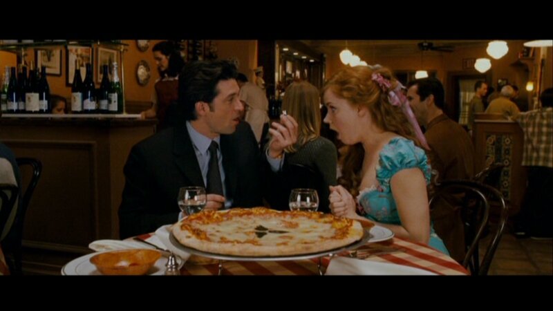 Man and Woman at Dinner — Red