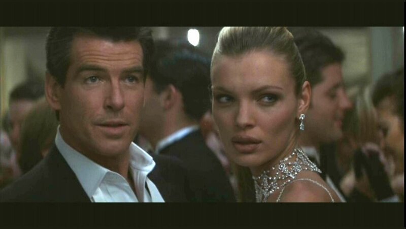 Man and Woman at Event — Black