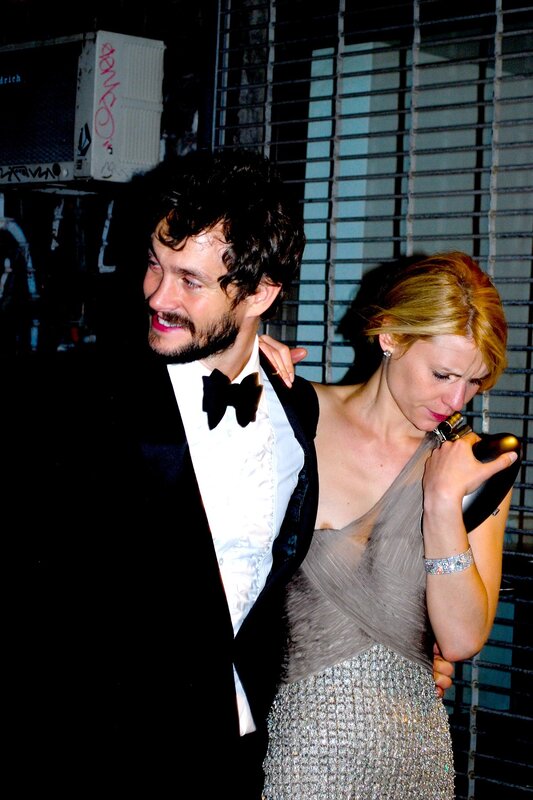 Man and woman at event