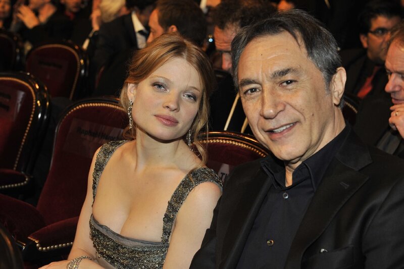 Man and woman at formal event