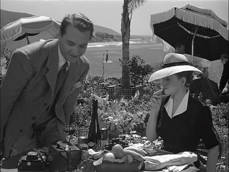 Man and Woman at Picnic