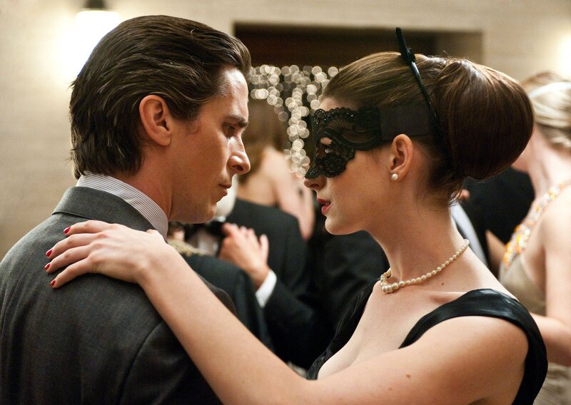 Man and woman dancing at a party