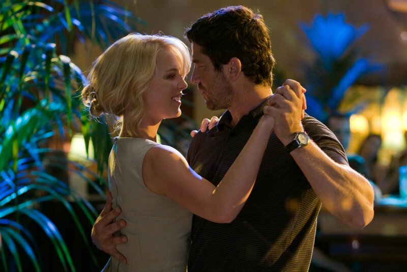 Man and Woman Dancing — Blue, Romantic, Night