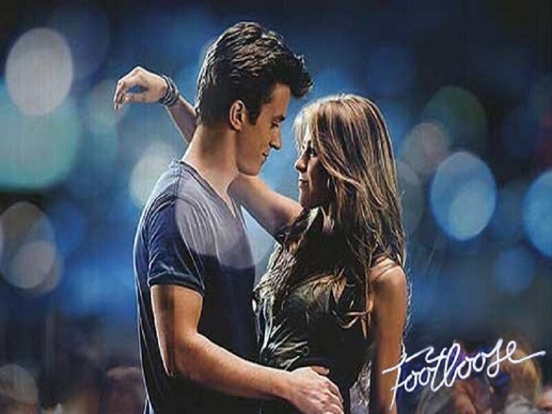 Man and Woman Dancing — Blue, Romantic