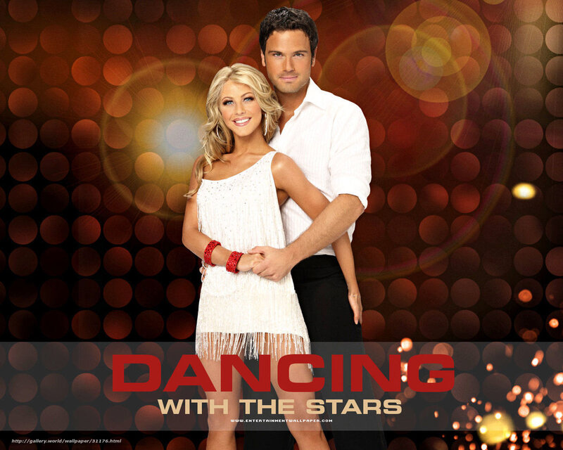 Man and Woman Dancing — Red, Glamorous