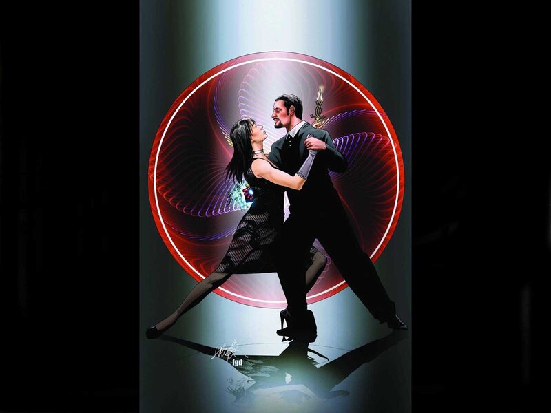 Man and Woman Dancing