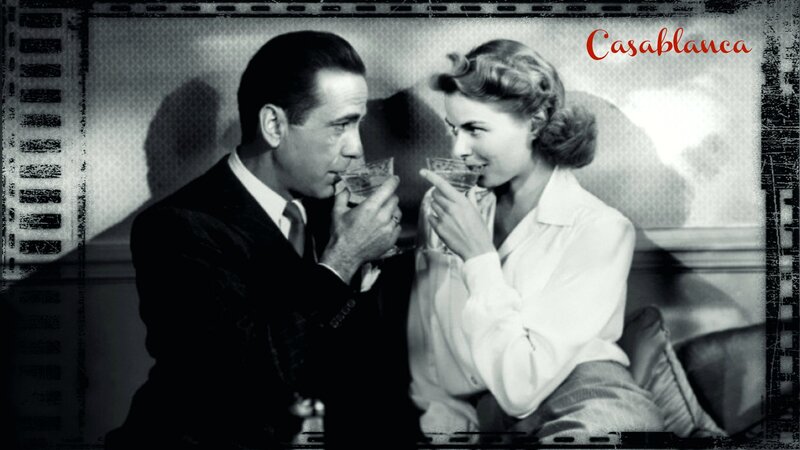 Man and Woman Drinking