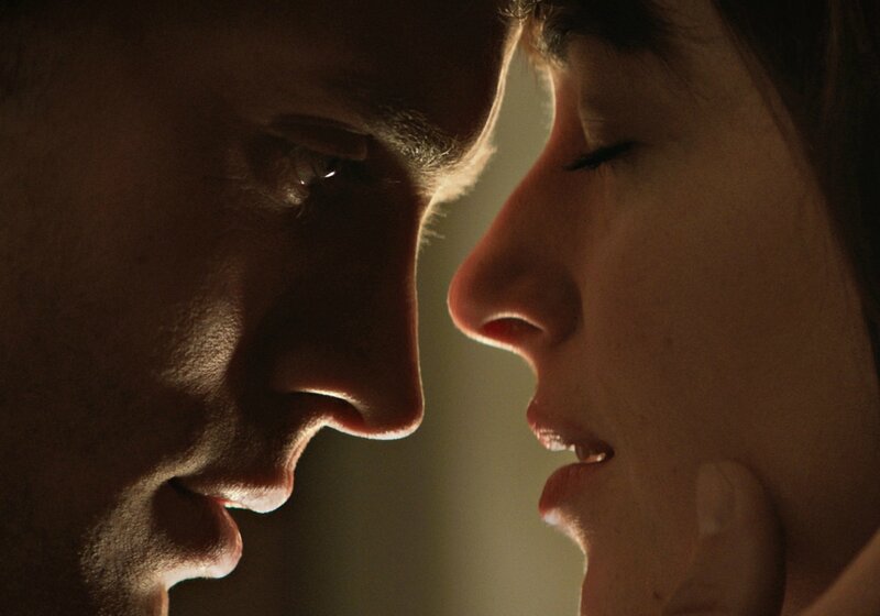 Man and Woman Facing — Brown, Intimate, Photograph
