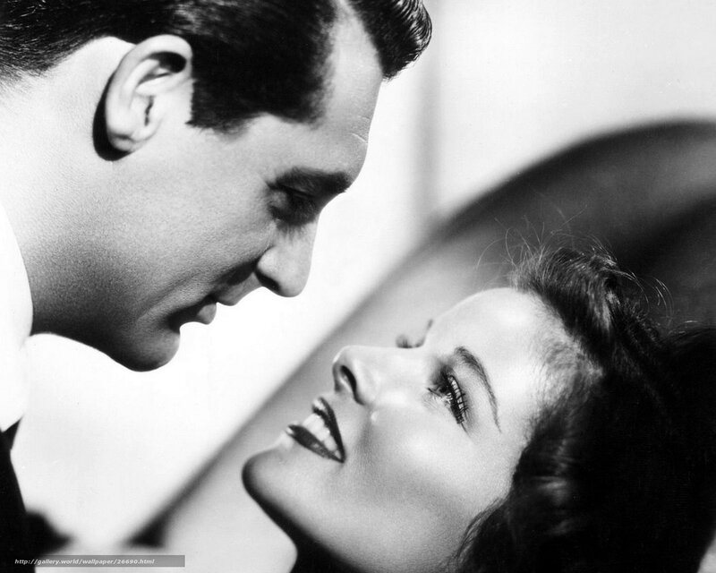 Man and Woman Facing Each Other — Black, Dramatic, Photograph, Black and White