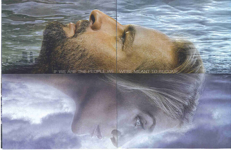 Man and Woman Floating