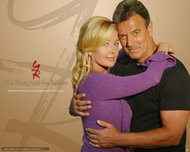 Man and Woman Hugging — Purple