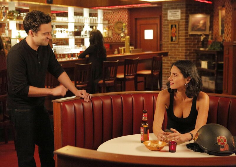 Man and woman in a bar