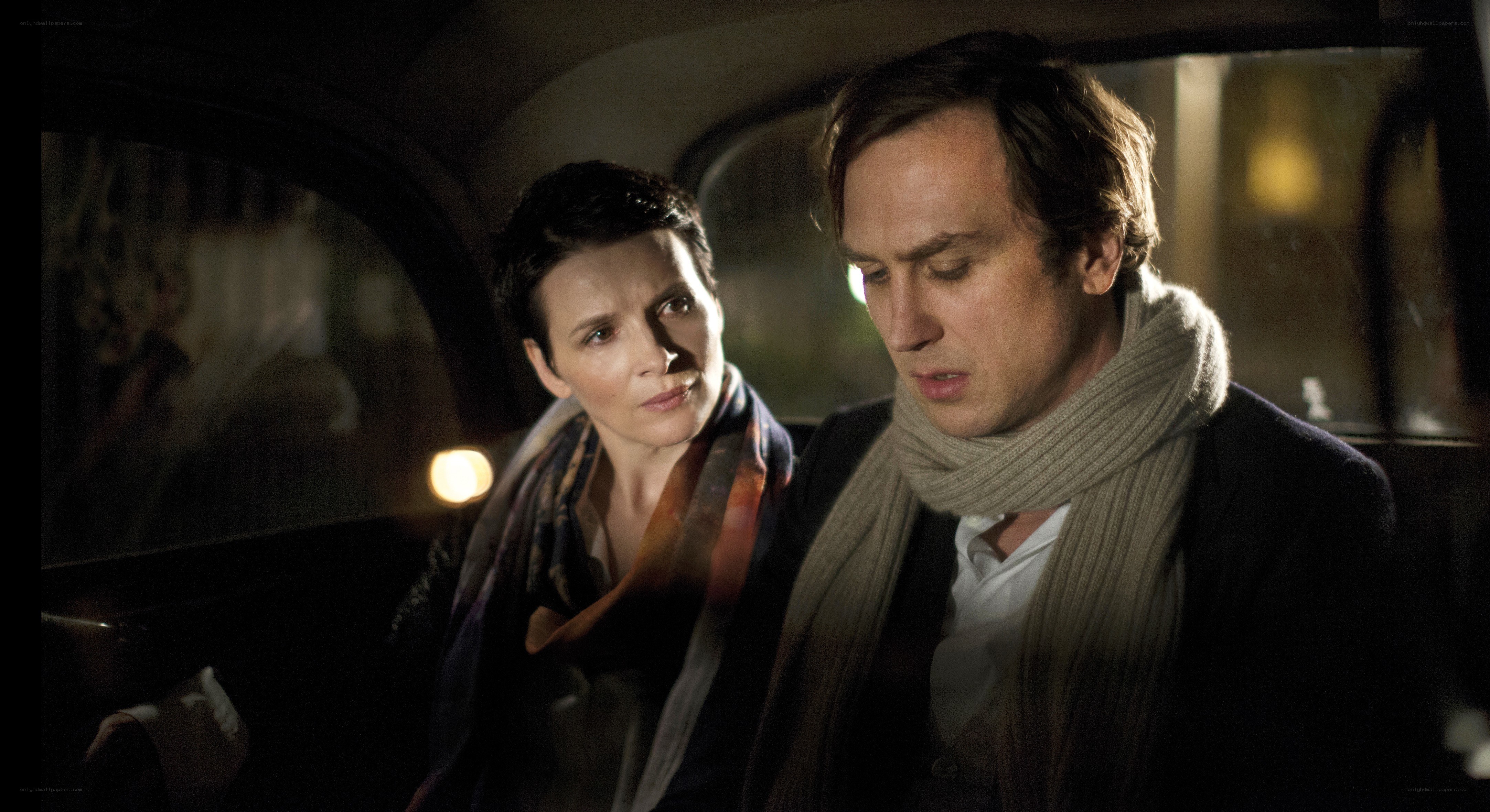Man and woman in a car