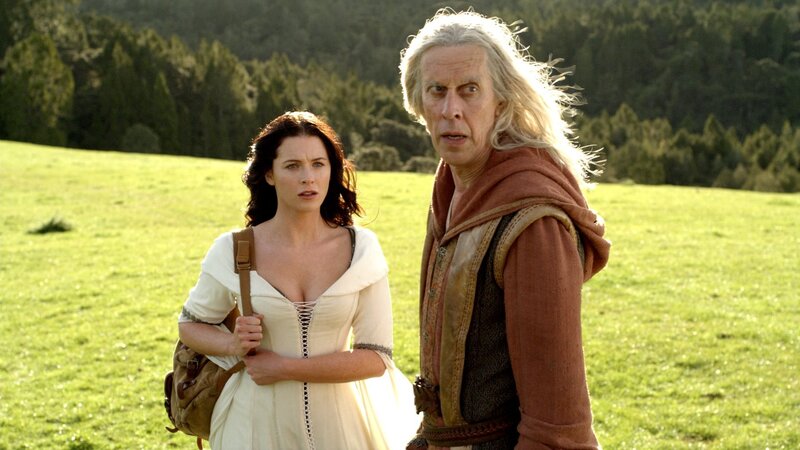 Man and woman in a field