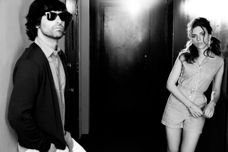Man and woman in a hallway