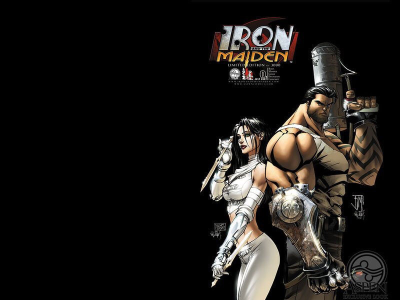 Man and Woman in Armor