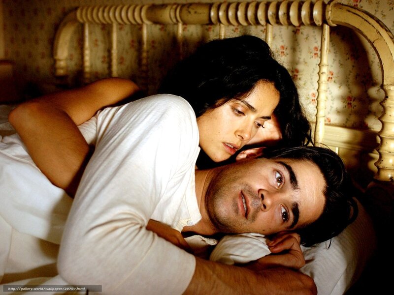 Man and Woman in Bed — White, Intimate