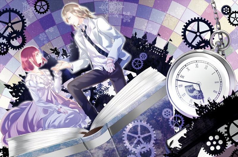 Man and Woman in Book