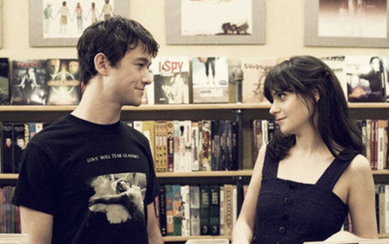 Man and Woman in Bookstore