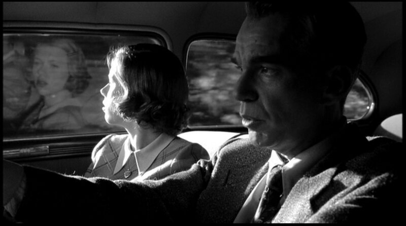 Man and woman in car