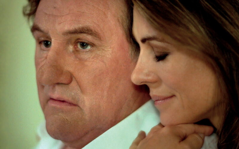 man and woman in close embrace