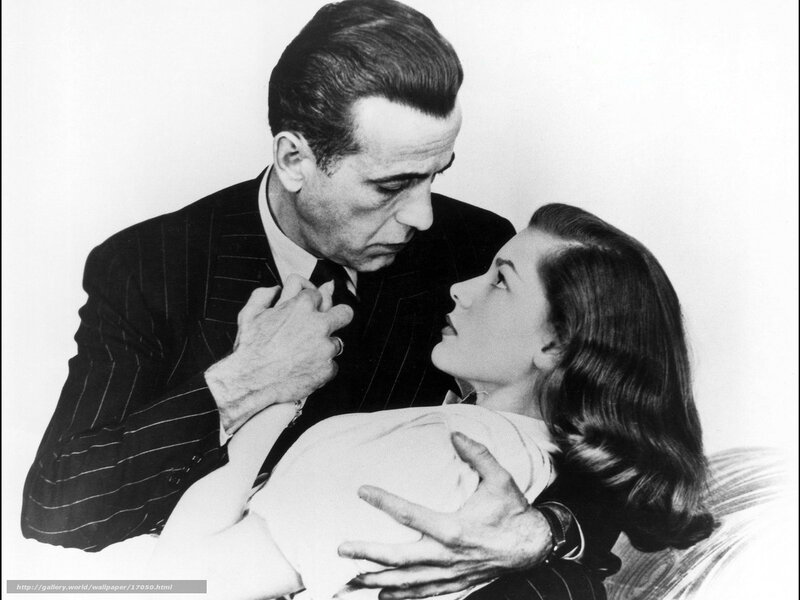 Man and woman in dramatic pose