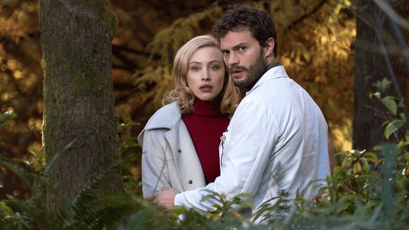 Man and woman in forest