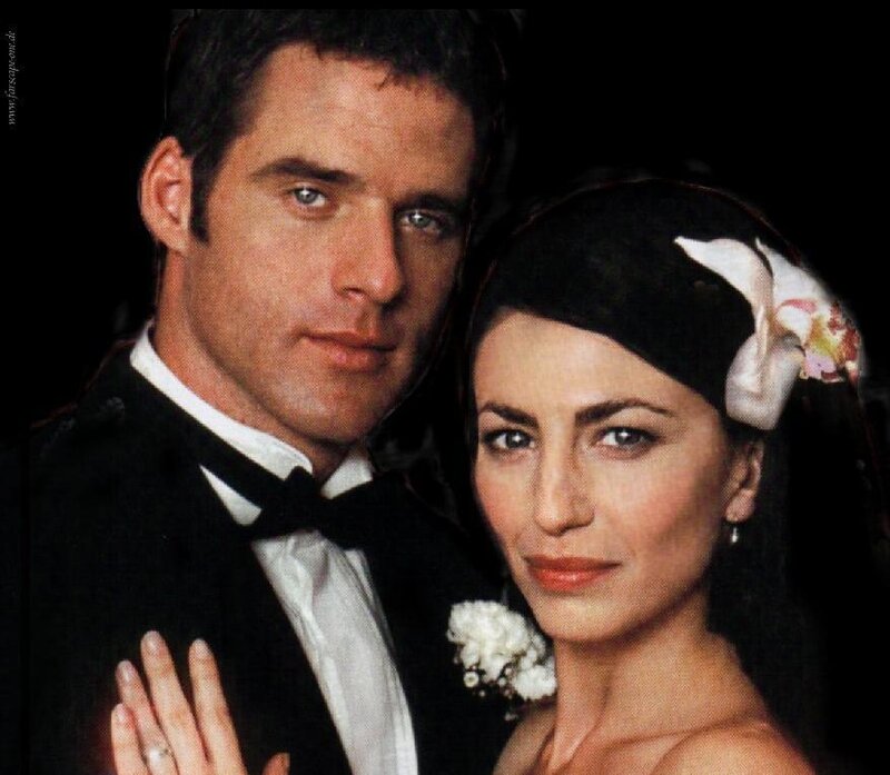 Man and Woman in Formal Wear — Black, Photograph, Tuxedo, Flower
