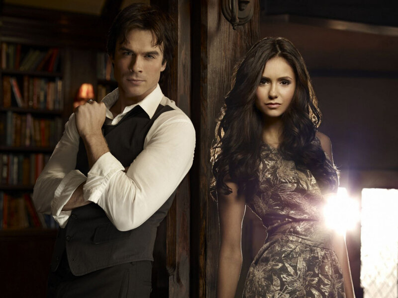 Man and Woman in Formal Wear — Brown, Dramatic