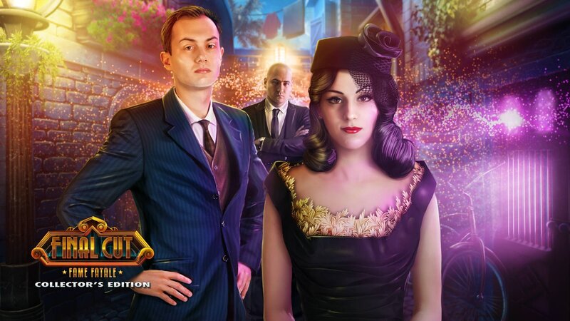 Man and Woman in Formal Wear — Purple
