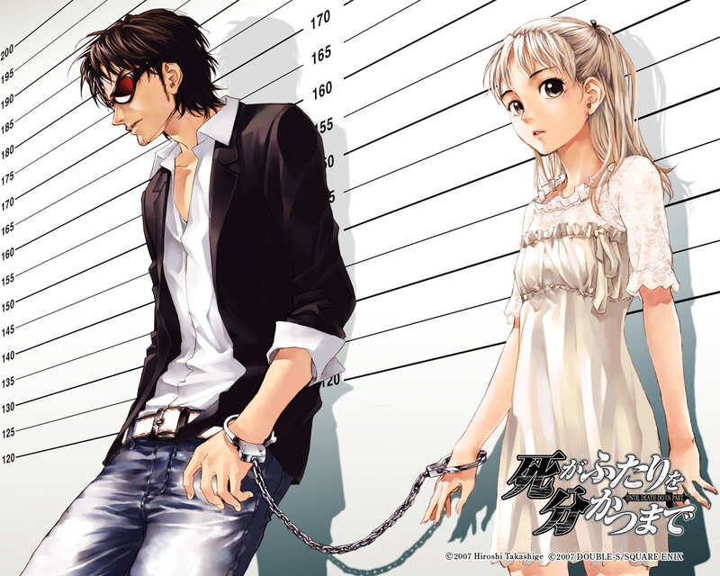 Man and Woman in Handcuffs
