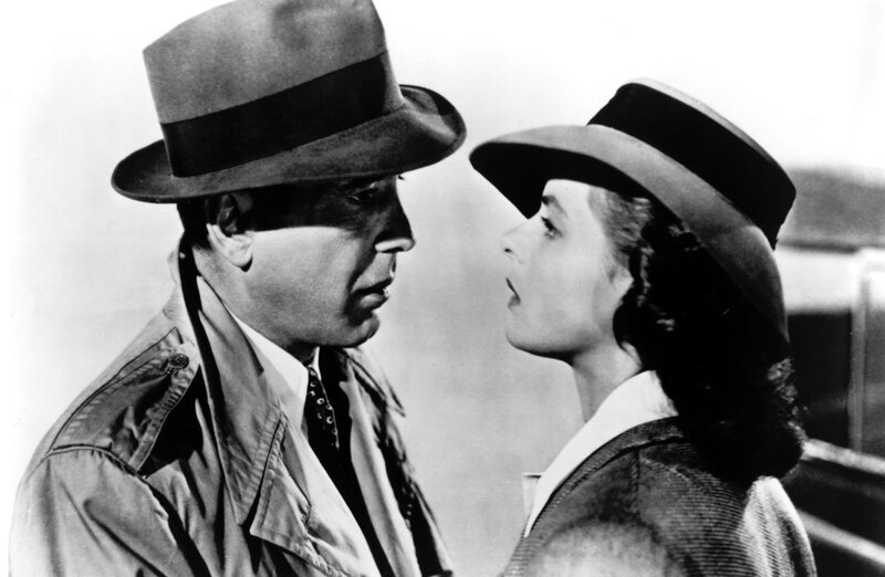 man and woman in hats