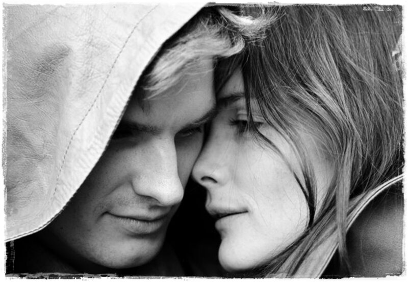Man and Woman in Hood