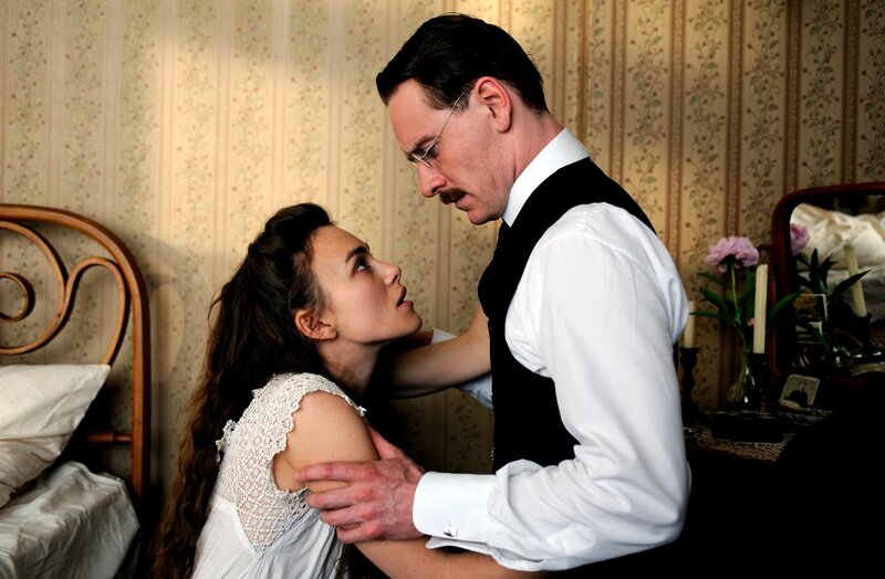 Man and woman in intimate moment