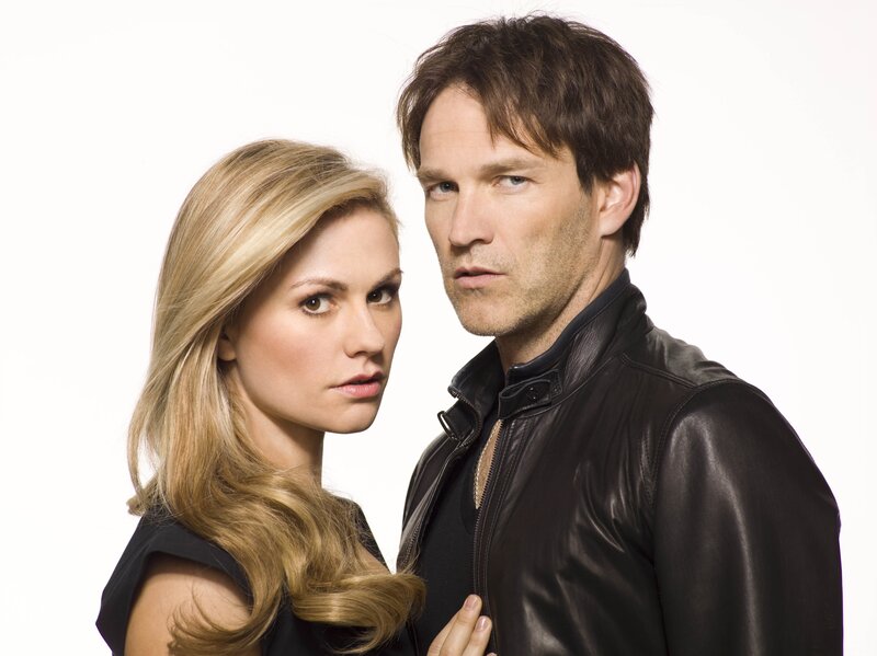 man and woman in leather jacket