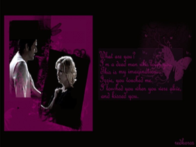 Man and Woman in Mirror
