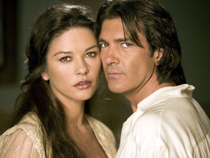 Man and Woman in Period Clothing — Brown