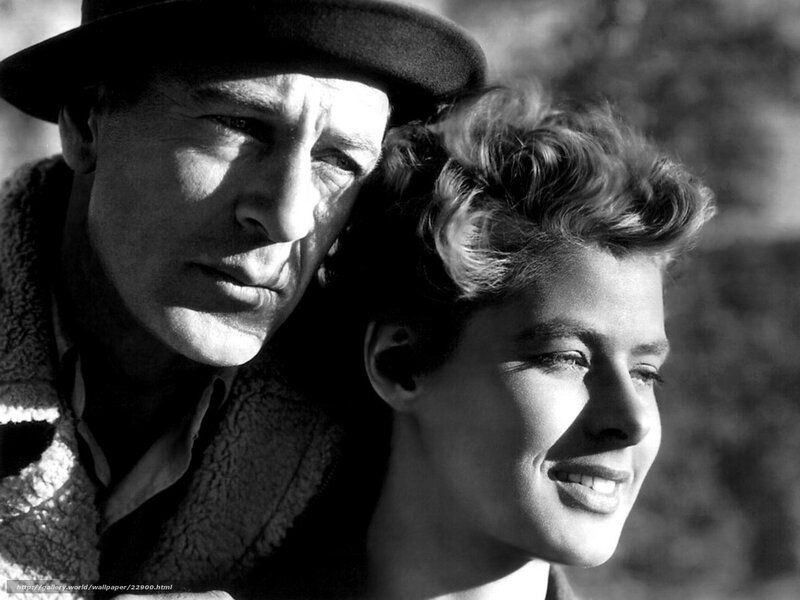 Man and Woman in Profile — Black, Dramatic, Afternoon