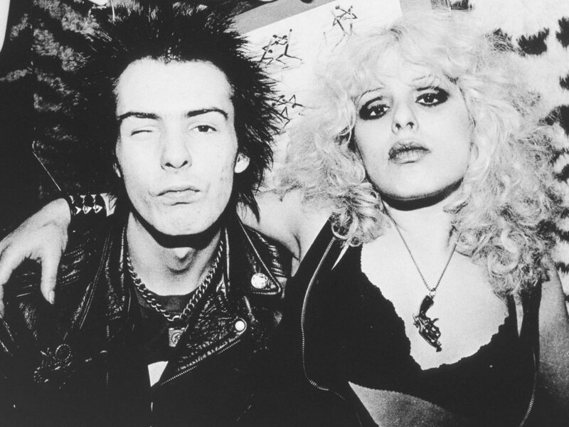 Man and Woman in Punk Style