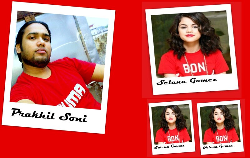 Man and Woman in Red Shirts