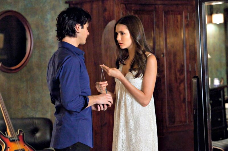 Man and Woman in Room — White