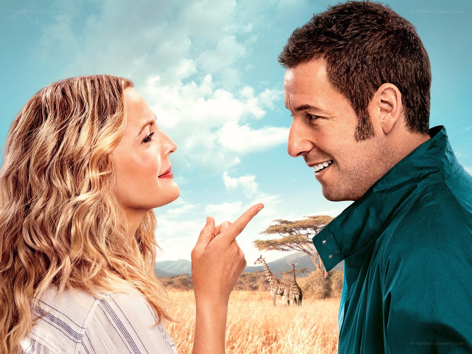 man and woman in safari