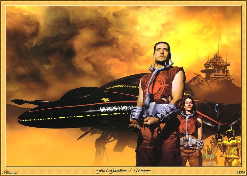 Man and Woman in Sci-fi