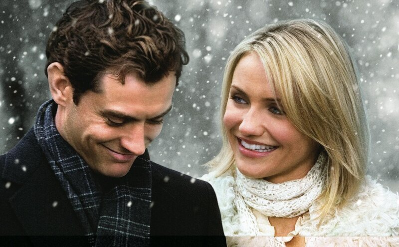 Man and Woman in Snow — White, Romantic