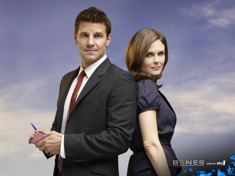Man and Woman in Suits — Blue, Serious, Photograph