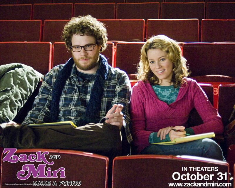 Man and Woman in Theater — Red