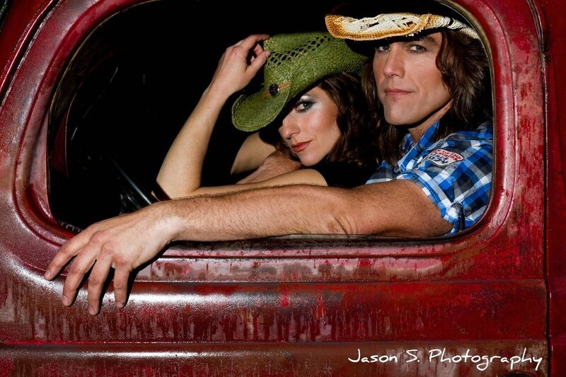 Man and Woman in Truck