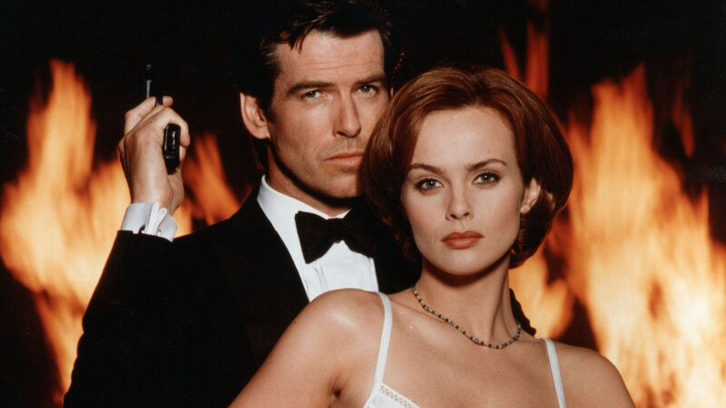Man and Woman in Tuxedo — Black, Dramatic