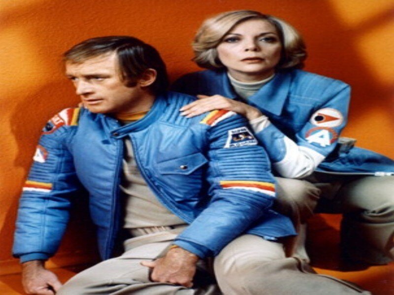 Man and Woman in Uniforms
